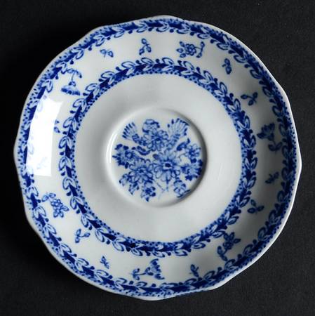 Finn Flower Blue (White Backgound) Saucer for Demitasse Cup