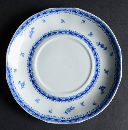 Finn Flower Blue (White Backgound) Saucer for Cream Soup Bowl
