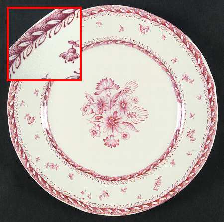 Finn Flower Red (Cream Background) by Arabia of Finland
