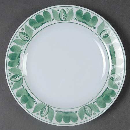 Green Laurel Bread & Butter Plate