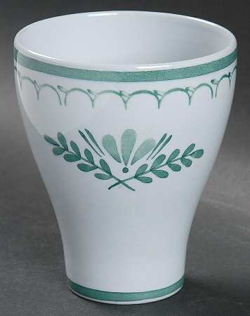 Green Thistle Tall China Tumbler