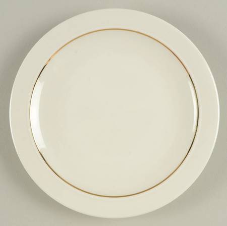 Harlekin Gold Bread & Butter Plate
