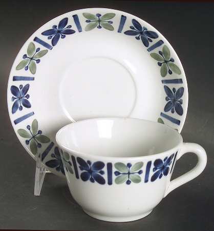 Katrilli Flat Cup & Saucer Set