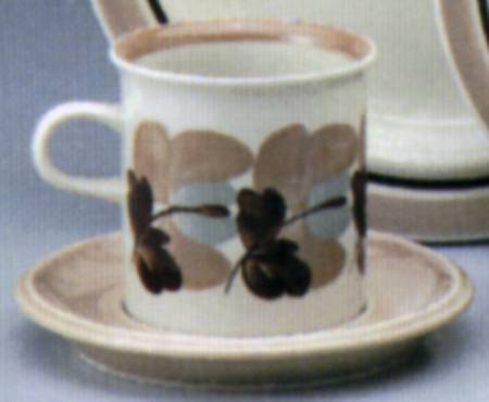 Koralli Flat Cup & Saucer Set