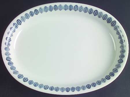 Linnea 12" Oval Serving Platter