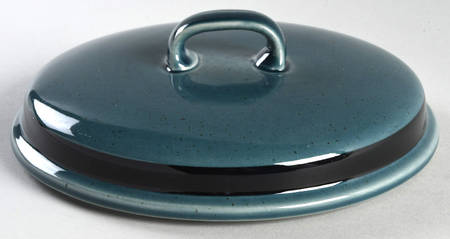 Meri Blue Lid for 1.75 Qt Round Covered Casserole