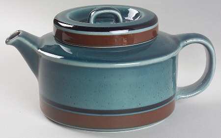 Meri Blue Teapot & Lid