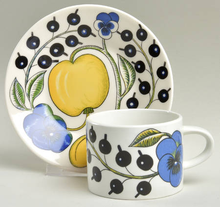 Paratiisi Flat Cup & Saucer Set