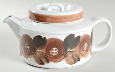 Rosmarin Brown Teapot & Lid