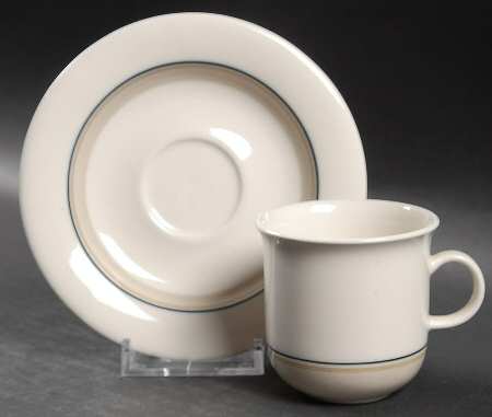 Seita Arctica Flat Demitasse Cup & Saucer Set