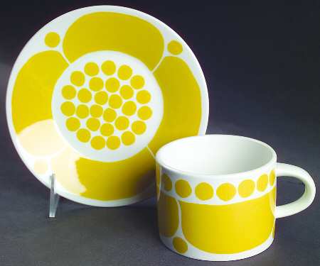 Sunnuntai Flat Cup & Saucer Set