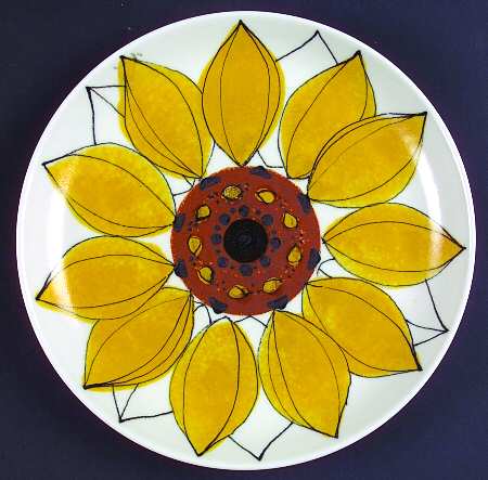 Sun Rose by Arabia of Finland