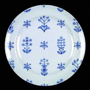 Tapestry Blue Salad Plate