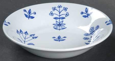 Tapestry Blue Fruit/Dessert (Sauce) Bowl