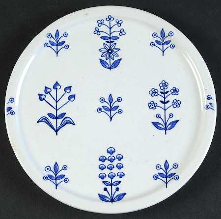 Tapestry Blue Trivet