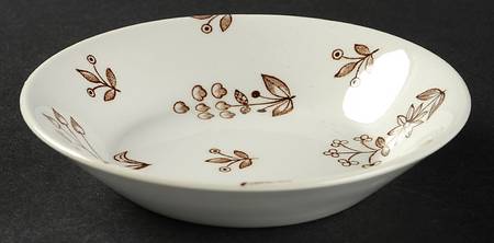 Tapestry Brown Fruit/Dessert (Sauce) Bowl