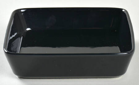 Teema Black 6" Square Dish