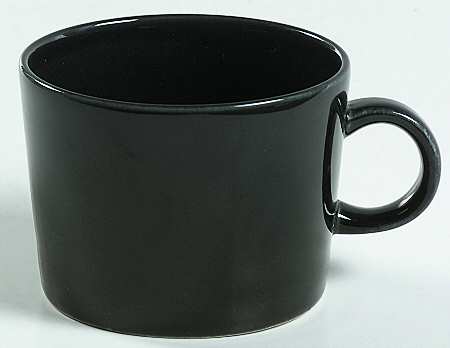 Teema Black Flat Cup