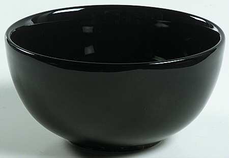 Teema Black 5" Round Vegetable Bowl