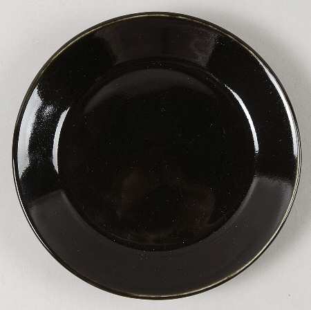 Teema Black Bread & Butter Plate