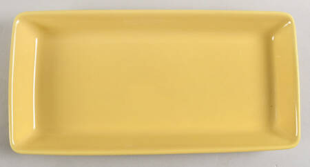 Teema Yellow 12" Oval Serving Platter