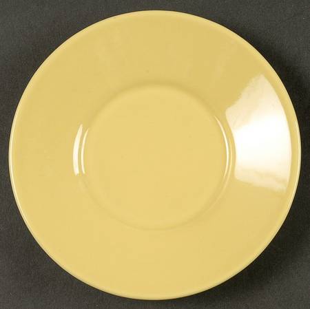 Teema Yellow Saucer for Flat Cup