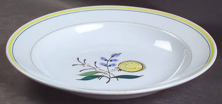 Windflower Rim Soup Bowl
