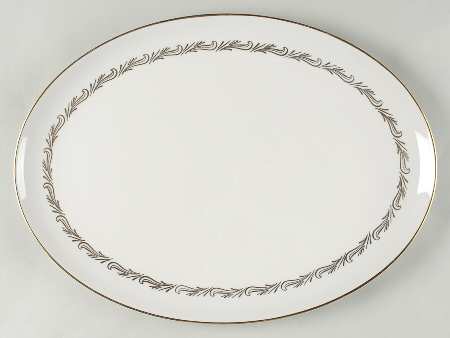 First Love 15" Oval Serving Platter