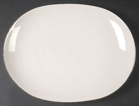 Stately 15" Oval Serving Platter