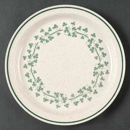 Emerald Isle Salad Plate
