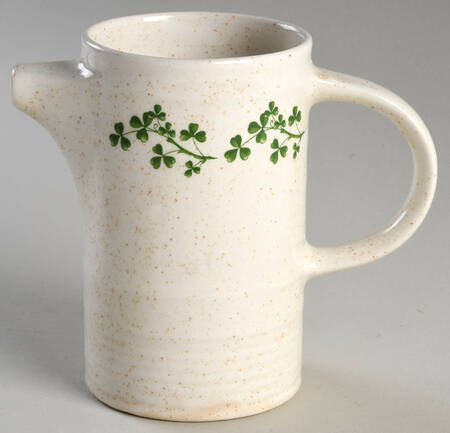 Wild Shamrock Creamer