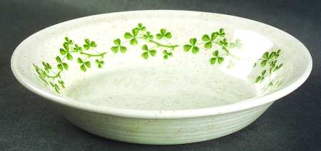 Wild Shamrock Rim Fruit/Dessert (Sauce) Bowl