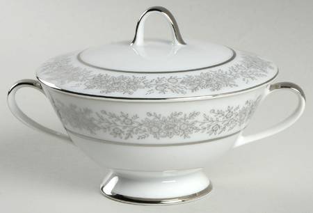 Filigree Sugar Bowl & Lid