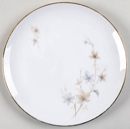 Maple Leaf Salad Plate