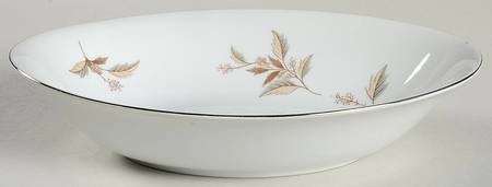 Oak Leaf 10" Oval Vegetable Bowl