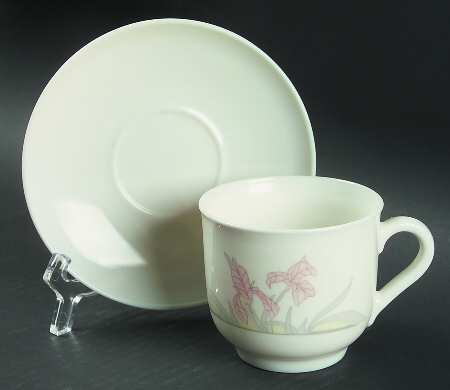 Diana Flat Cup & Saucer Set by Arcopal