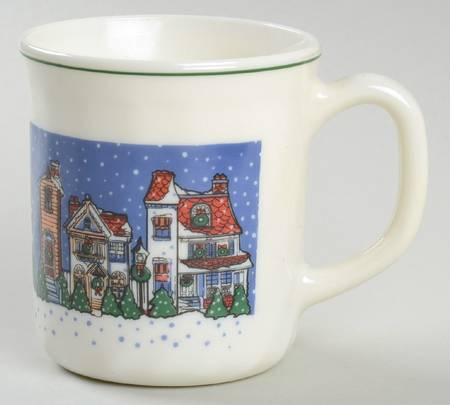 Holiday Village Mug