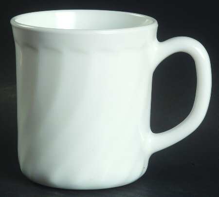 Trianon White Mug