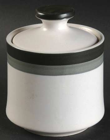 Black Foot Sugar Bowl & Lid