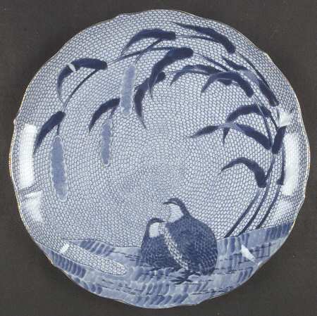 Blue Chinese Quail by Arita