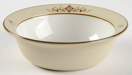 Celebration Brown Rim Cereal Bowl