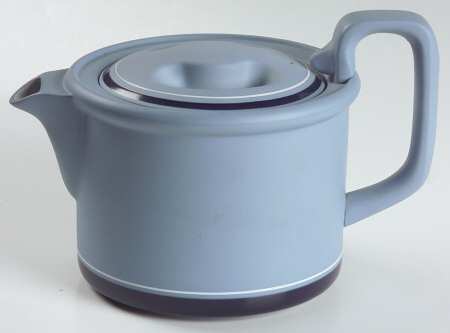 Genesis Blue Teapot & Lid by Arita