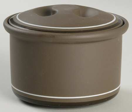 Genesis Brown Sugar Bowl & Lid