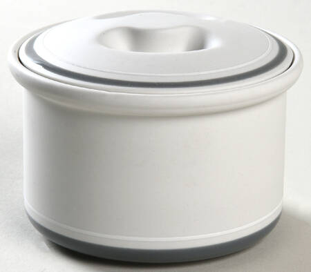 Genesis Grey Sugar Bowl & Lid