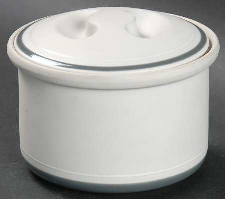 Genesis Grey Sugar Bowl & Lid