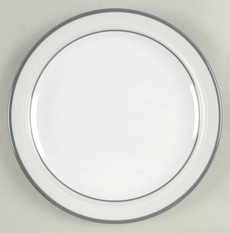 Genesis Grey Salad Plate