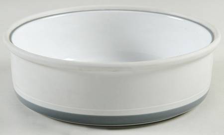Genesis Grey 8" Round Vegetable Bowl
