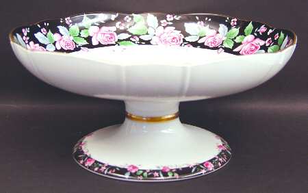 Victoria's Garden Round Compote (Height X Width)