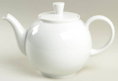 Arzberg White (Shape 1382) Teapot & Lid