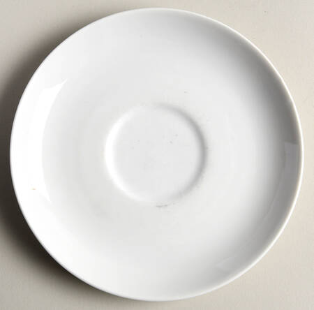 Arzberg White (Shape 1382) Saucer for Flat Cup
